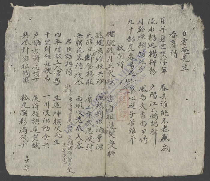 白云庵先生-