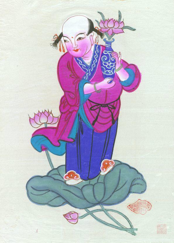 荷花童子