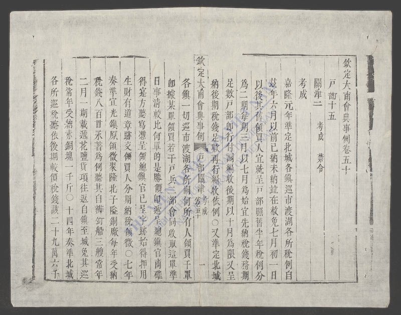 钦定大南会典事例(q.-)-