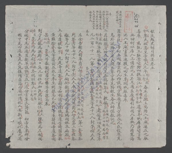 钦定越史纲目辑要(q.)-