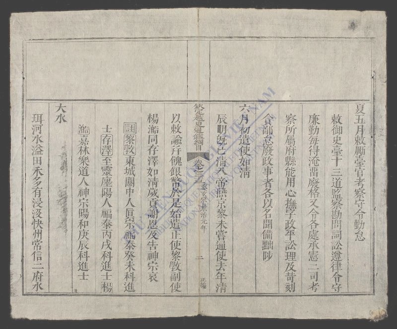 钦定越史通鉴纲目正编(q.33-36)》欽定越史通鑑綱目正編(q.33-36
