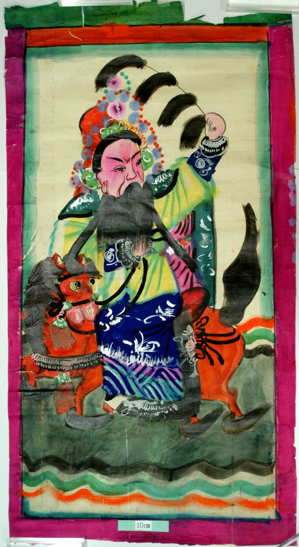 _高密_劉備像_劉備, 玄徳, 鞭, 赤馬