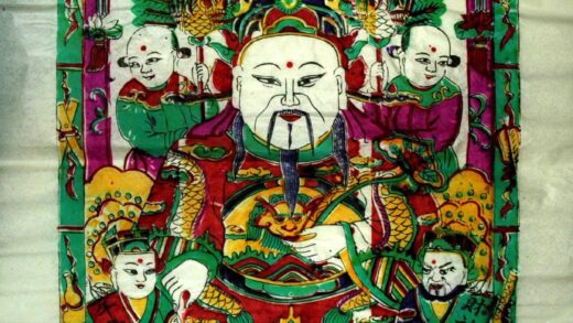 高密 増福財神 芭蕉扇 芭蕉葉 龍.jpg