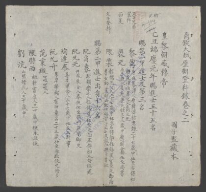 鼎锲大越历朝登科录q.02 1.jpg