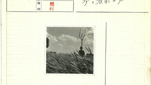 举干草叉的农民乌云天空.jpg
