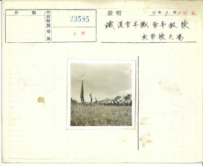 人群草地集会旗杆背景建筑.jpg