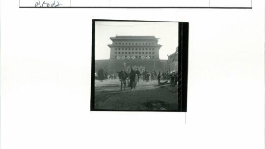 传统建筑前繁忙市集与驴车.jpg