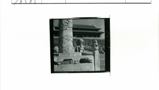 传统建筑石狮与雕柱景观.jpg