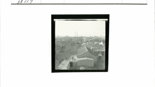 传统村庄街道鸟瞰瓦顶土路树木.jpg