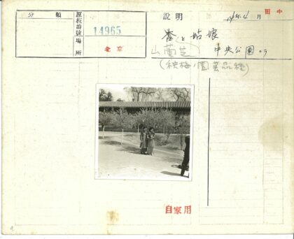 公园夫妇与瓦顶建筑.jpg