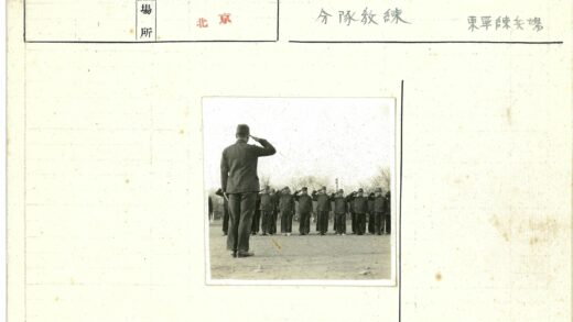 军人列队敬礼冬季训练.jpg