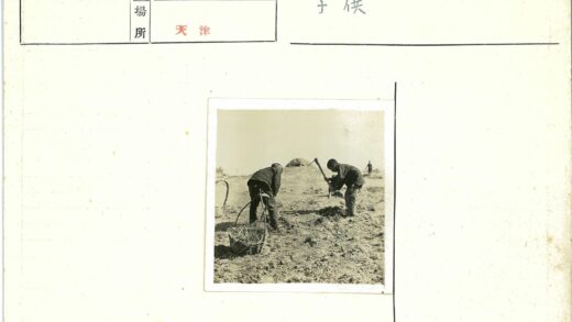 农夫锄地劳作田间景象.jpg
