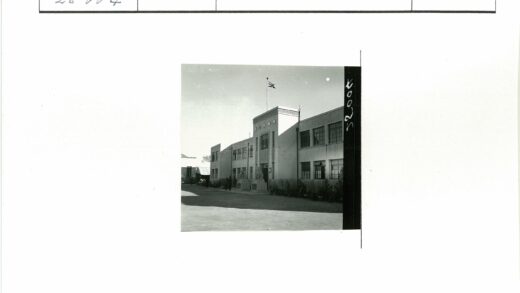 历史建筑入口与双狮雕像.jpg