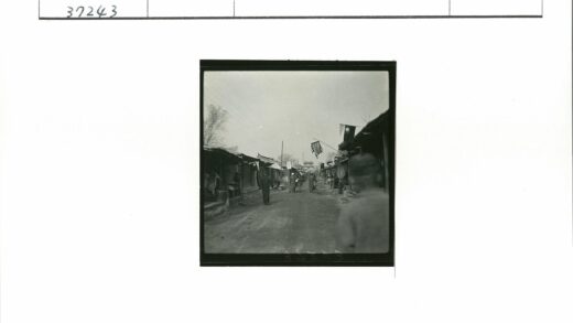 历史街景店铺旗帜树木建筑.jpg