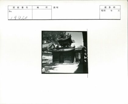 古建庭院大门树荫下.jpg