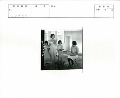 女孩室内读报纸窗前绿植.jpg