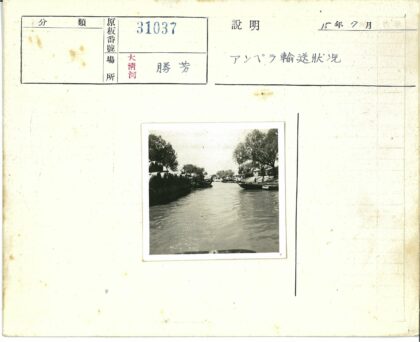宁静水道旁树木船只与休闲人群.jpg