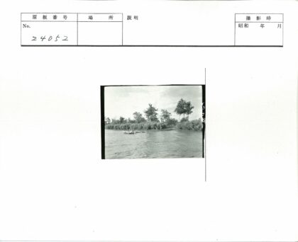 宁静河岸与淹没木屋.jpg