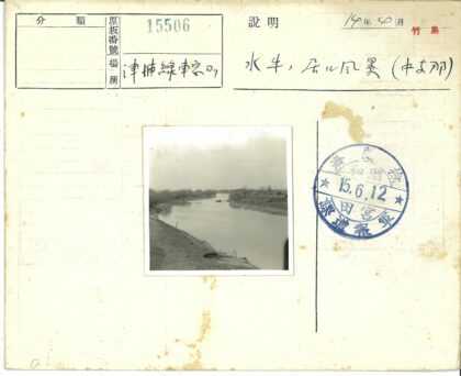 宁静河畔树影房屋.jpg