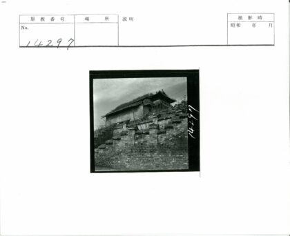 山坡石砌建筑砖墙枯树阴天.jpg