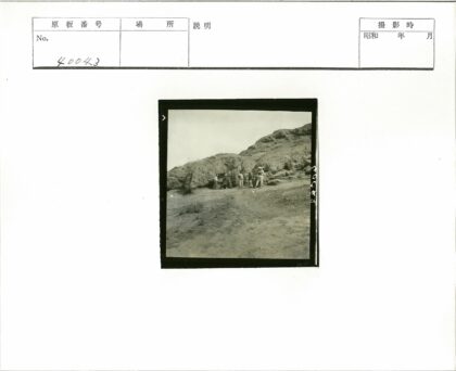 岩石山坡前的灌木丛人群.jpg