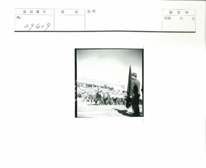户外体育馆旗帜表演观众满座.jpg