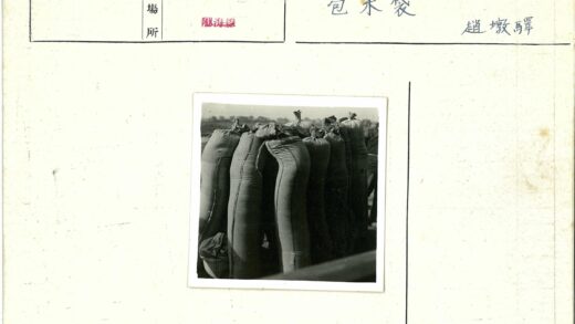 户外沙袋堆与模糊树林背景.jpg