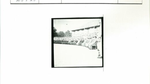 户外集会人群与建筑树木背景.jpg