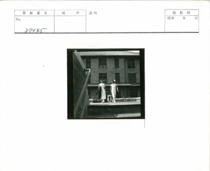 护士骑自行车砖砌建筑背景.jpg