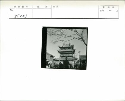 晴空下的传统宝塔与枯树.jpg