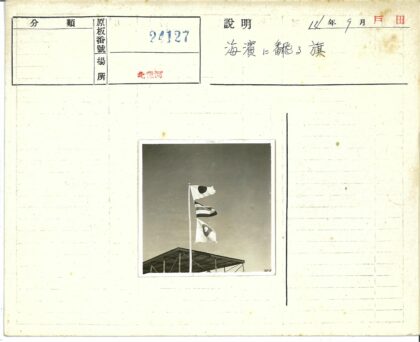 晴空下飘扬的三色旗与金属结构.jpg