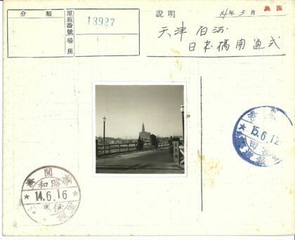 桥上行人俯瞰小镇高楼.jpg