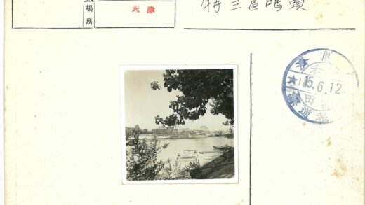 河岸停船与垂枝风光.jpg