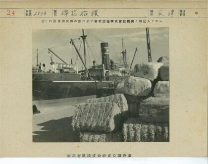 港口货船晴朗天空堆货.jpg