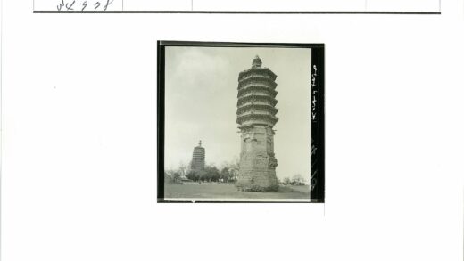 田野上的古老砖塔景观.jpg