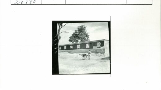 男子拉车孩子随行林荫小路.jpg