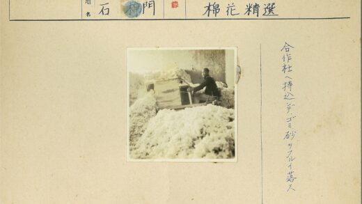 男子操作木制棉花机.jpg