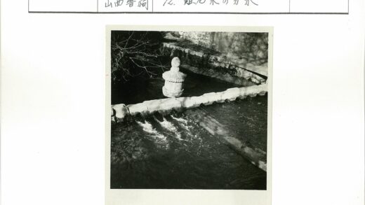 石喷泉与树影石墙景.jpg