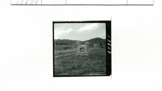 石狮雕像山间小路风景.jpg