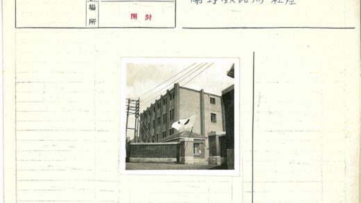 砖混建筑斜顶国旗入口.jpg
