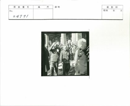 砖砌建筑外的人群与鲜花.jpg