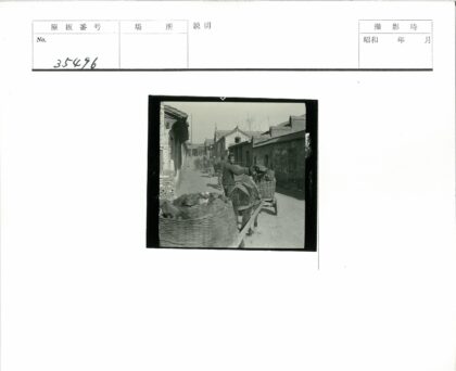 砖砌街道驴车运输场景.jpg