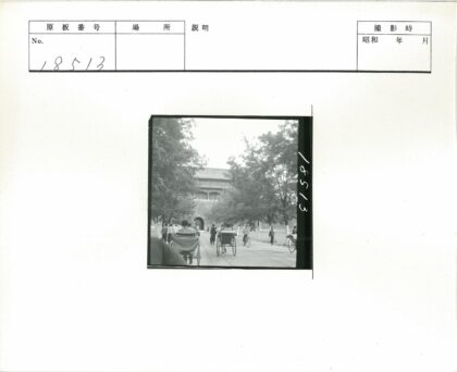 绿荫小路通往传统拱门建筑.jpg
