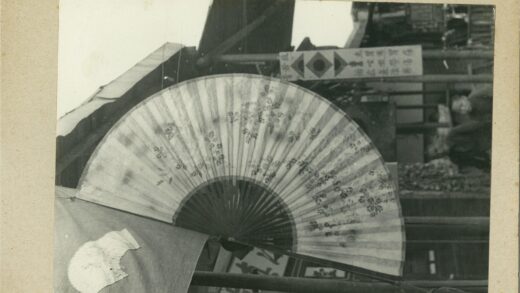 花卉装饰扇特写与标志展示.jpg