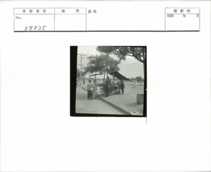 街头餐车人群与树木街景.jpg