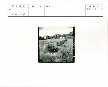 金属篮子与草地景观.jpg