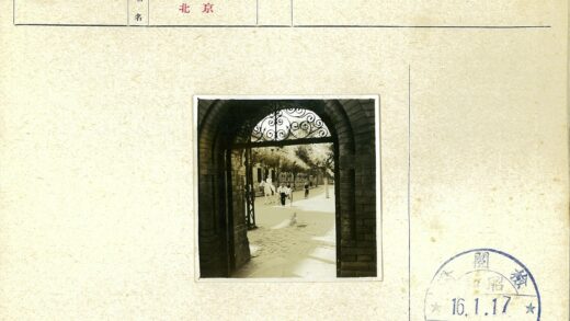 阳光街景白马黄包车自行车.jpg