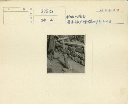 风化木柄手泵石墙边.jpg