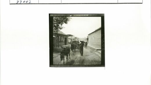 马车穿行砖房街道.jpg