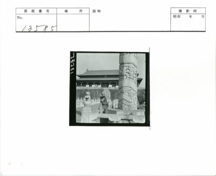 龙雕石柱与石狮拱门古建.jpg